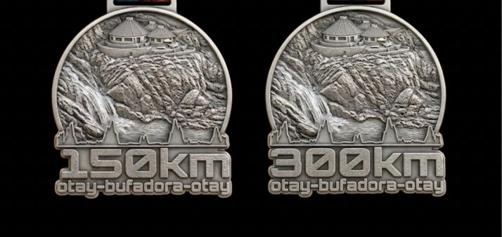 Medalla finisher del evento